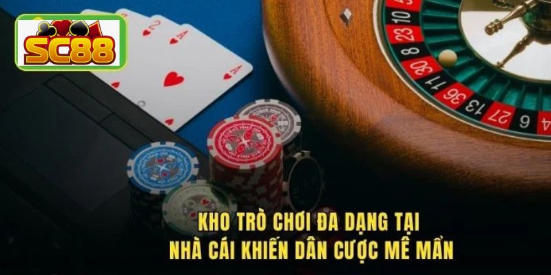 Kho Game Casino Đa Dạng