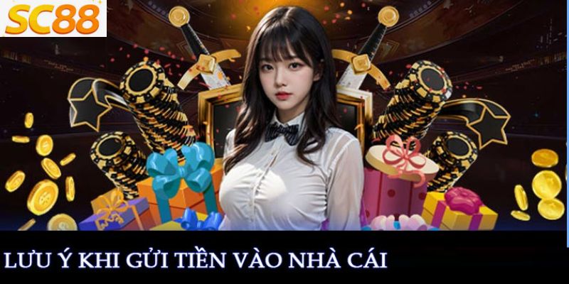 Lưu ý quan trọng khi nạp tiền SC88